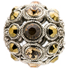 German Filigree Encrusted Bead